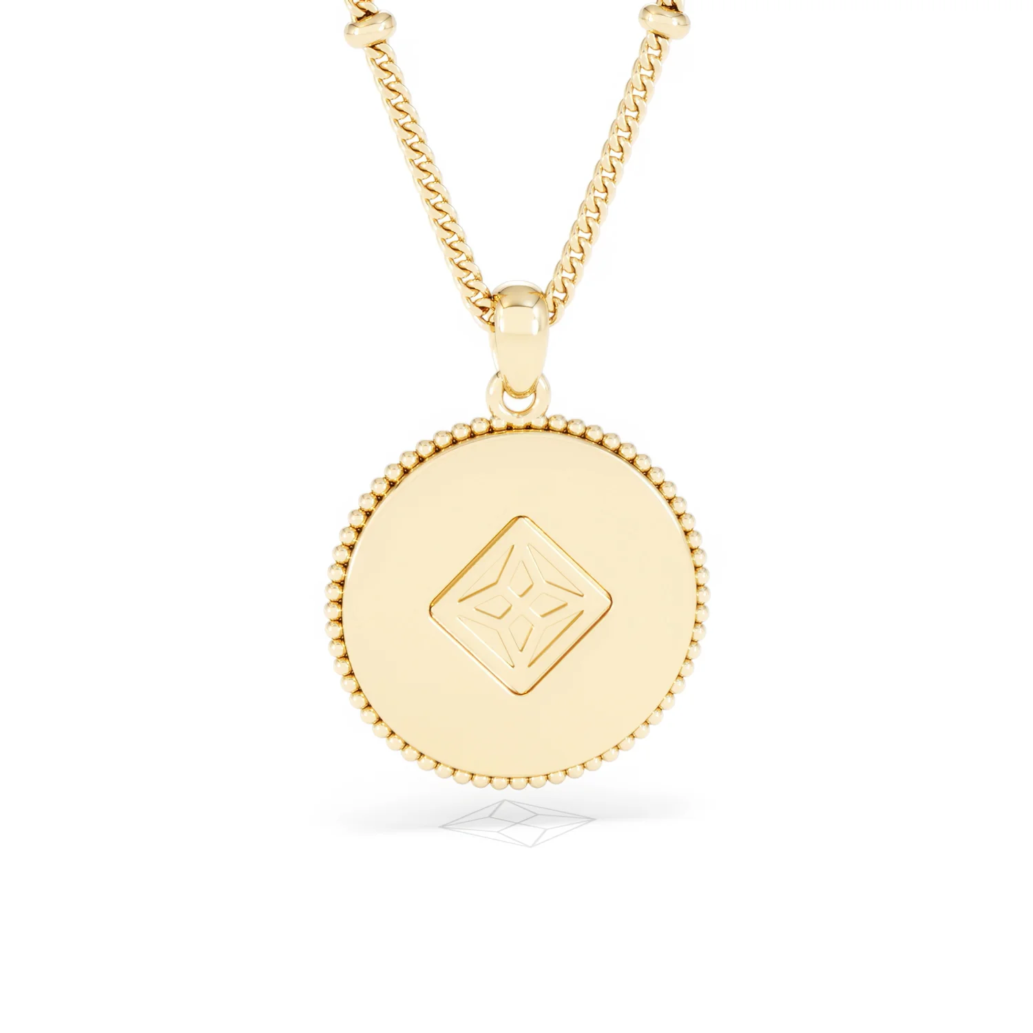 Zodiac Taurus Necklace Medallion Lab Grown 0.02ct in 18K Gold Vermeil - Image 51